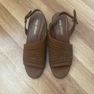 Brown sandals